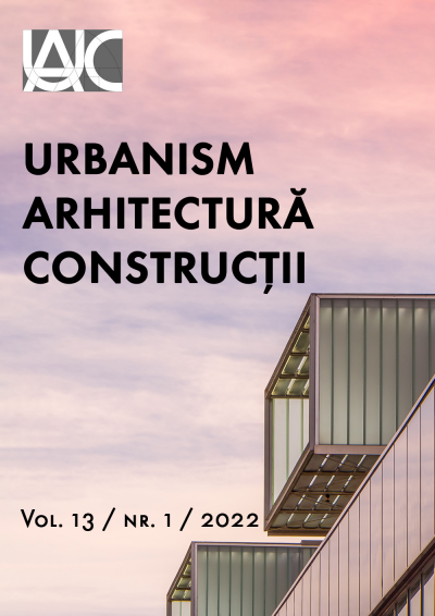 Urbanism. Arhitectură. Construcţii, vol. 13, nr. 1